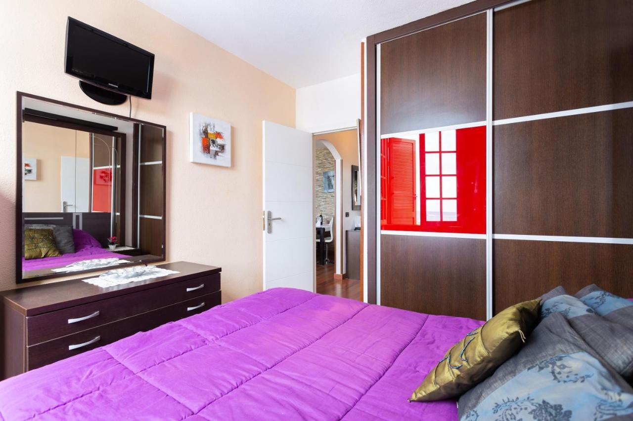 Apartamento En Primera Linea De Playa Con Aire Acondicionado Arona  Exterior foto