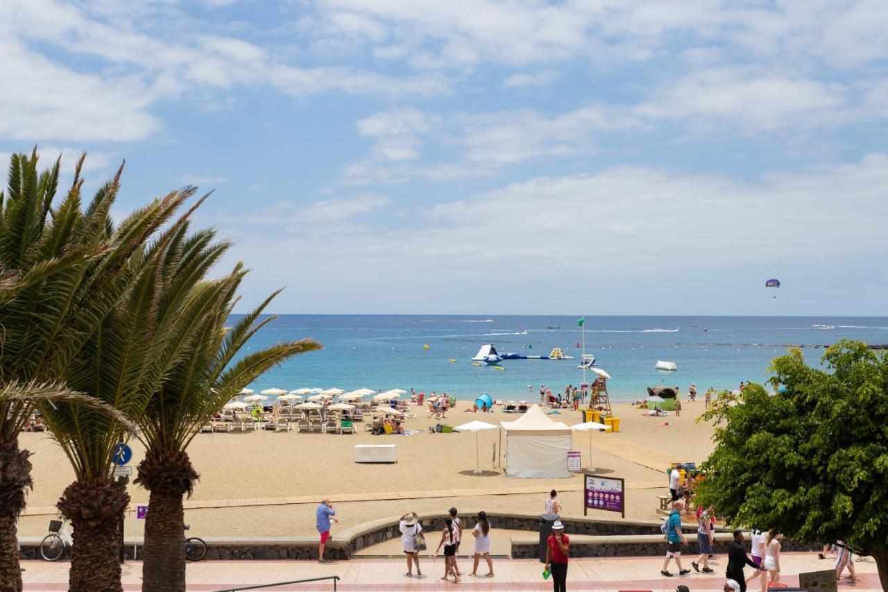 Apartamento En Primera Linea De Playa Con Aire Acondicionado Arona  Exterior foto